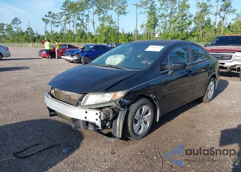 2014 Honda Civic Lx from USA, damaged, VIN 19XFB2F51EE073217